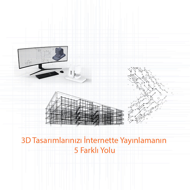 3D Tasarımlarınızı İnternette Yayınlamanın 5 Farklı Yolu