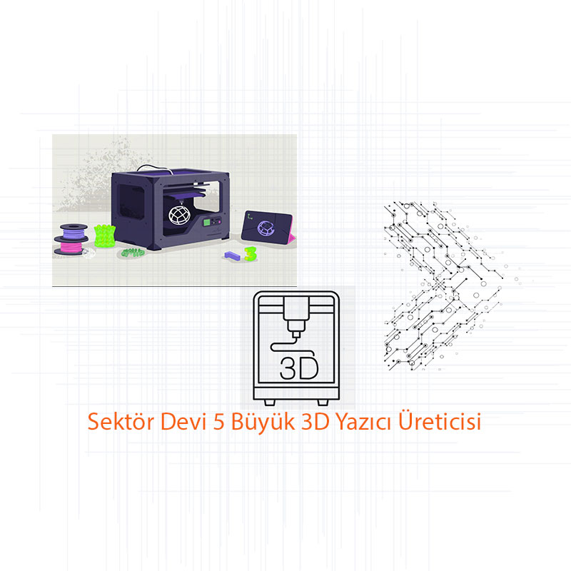 Sektör Devi 5 Büyük 3D Yazıcı Üreticisi