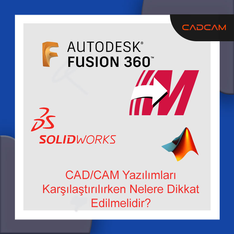 CAD/CAM Yazılımları Karşılaştırılırken Nelere Dikkat Edilmelidir?